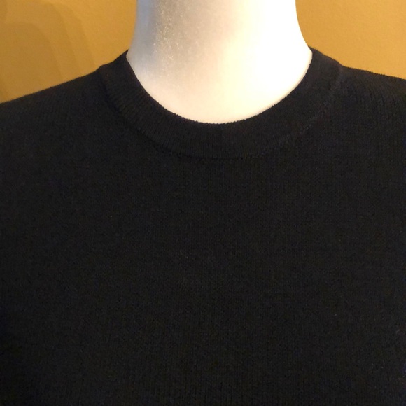 Sleeveless black knit St. John Dress. Like new. - Picture 3 of 3